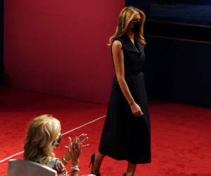 Melania Trump Jill Biden