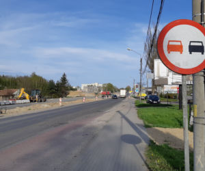 Widać już połowę ronda! Mamy najnowsze zdjęcia z przebudowy ulicy Lwowskiej w Tarnowie