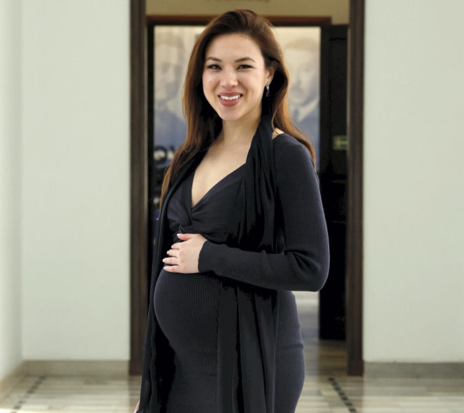 Posłanka Aleksandra Uznańska-Wiśniewska kwitnie w ciąży