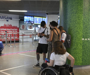 Rozczarowani kibice nie powitali siatkarzy na Okęciu