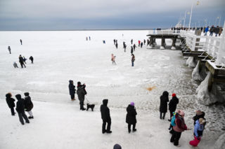 Zamarznięty Bałtyk