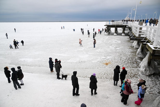 Zamarznięty Bałtyk