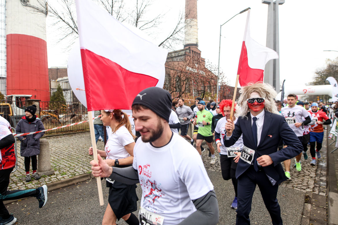 Bieg Niepodległości w Katowicach im. Dziewięciu z Wujka