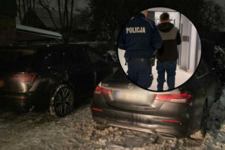 Ukradł luksusowy samochód. Zapomniał o jednym szczególe