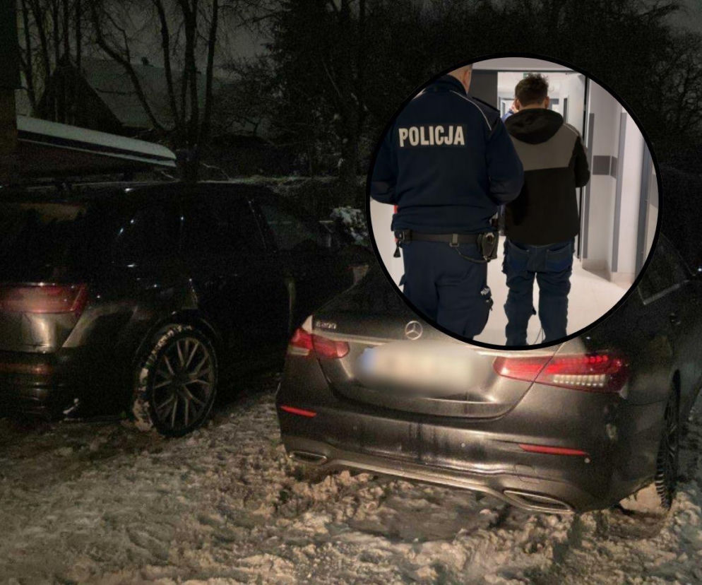 Ukradł luksusowy samochód. Zapomniał o jednym szczególe