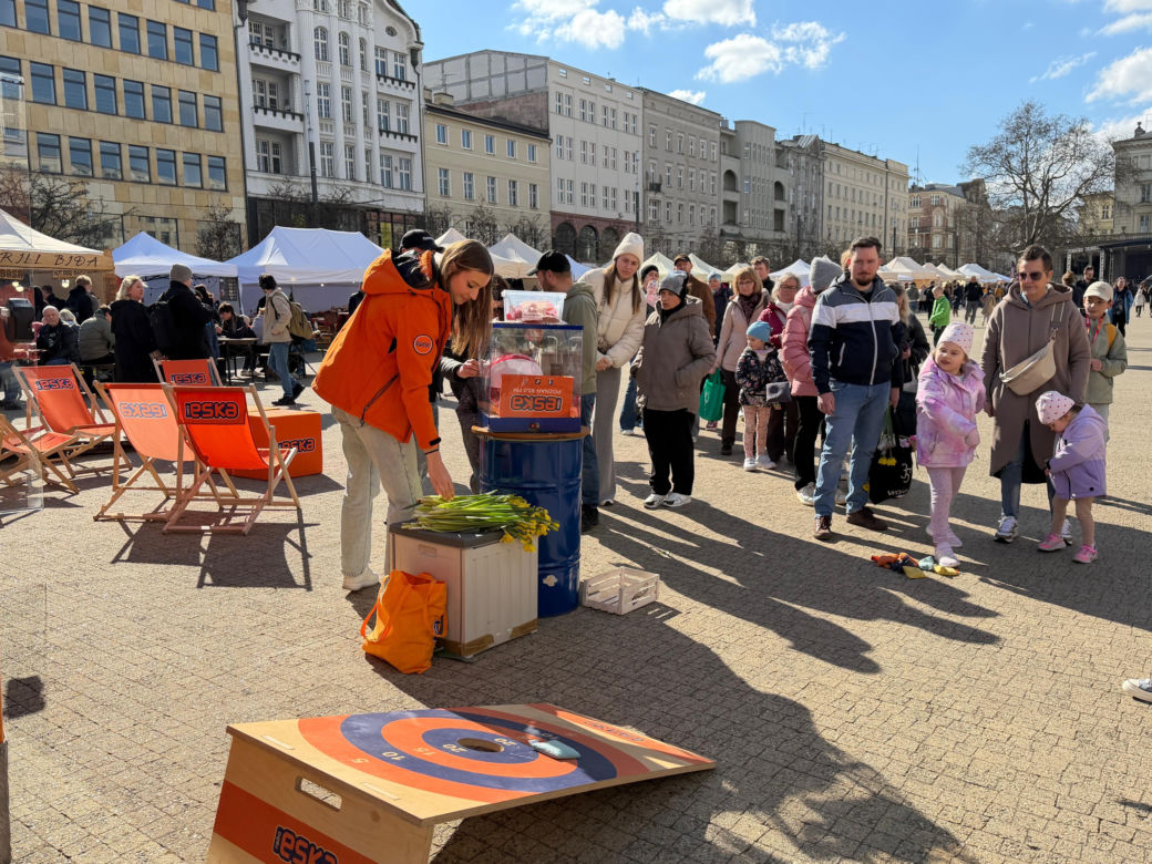 Jarmark Wielkanocny na placu Wolności
