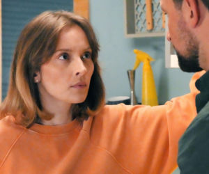 Barwy szczęścia odc. 3363. Renata (Anna Mrozowska), Marcin Kodur (Oskar Stoczyński)