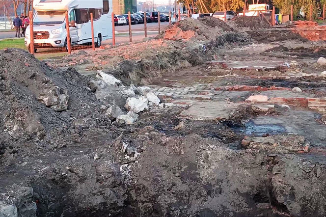 Pozostałości spichlerzy przy ul. Zbożowej