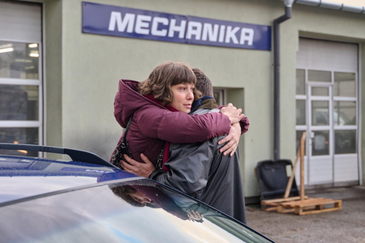 Na Wspólnej odc. 3998. Brygida (Maja Wolska), Michał (Robert Kudelski)