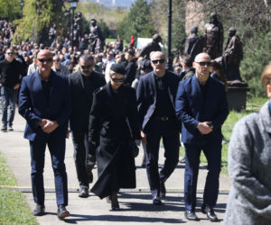 Ból, rozpacz, łzy. Poruszające sceny na pogrzebie Łukasza Litewki