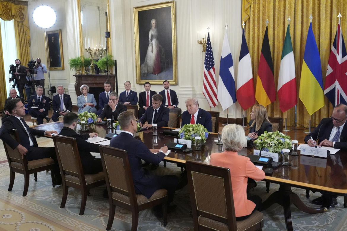 Rozmowy Trumpa z Zełenskim i liderami europejskimi w Białym Domu