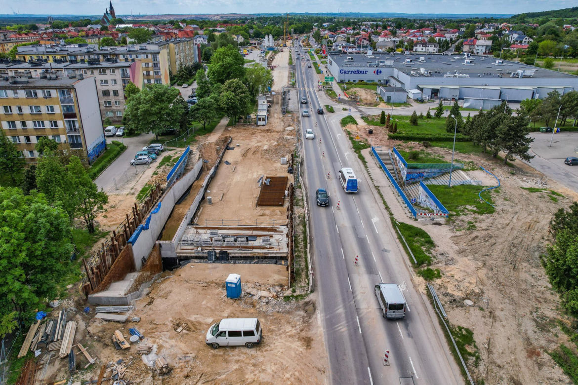 Przebudowa drogi krajowej nr 94 w Olkuszu