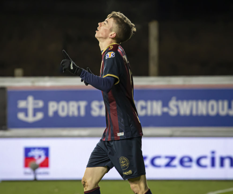 Kacper Smoliński zdobył zwycięską bramkę w meczu z Cracovią