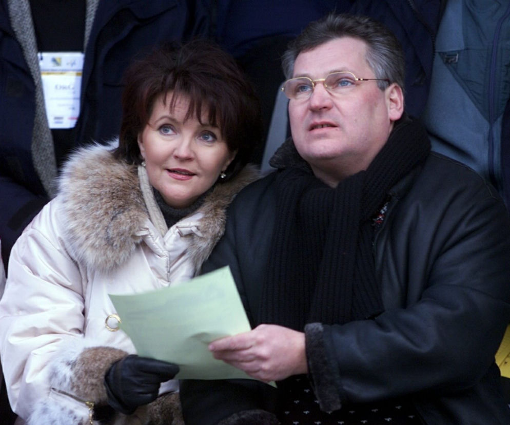 Jolanta i Aleksander Kwaśniewscy