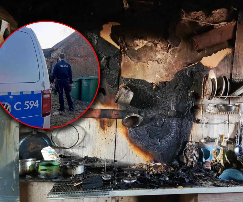 Młody bohater wyniósł brata z płomieni, dziadek ocalał dzięki policji! To cud, że nikt nie zginął 