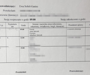 Arkadiusz Janiczek i Anna Janiczek w sądzie: sparwa o rozwód z eksmisją