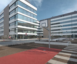 Kompleks biurowy Business Garden Poznań – przy obiekcie zrealizowane przestrzenie rekreacyjne