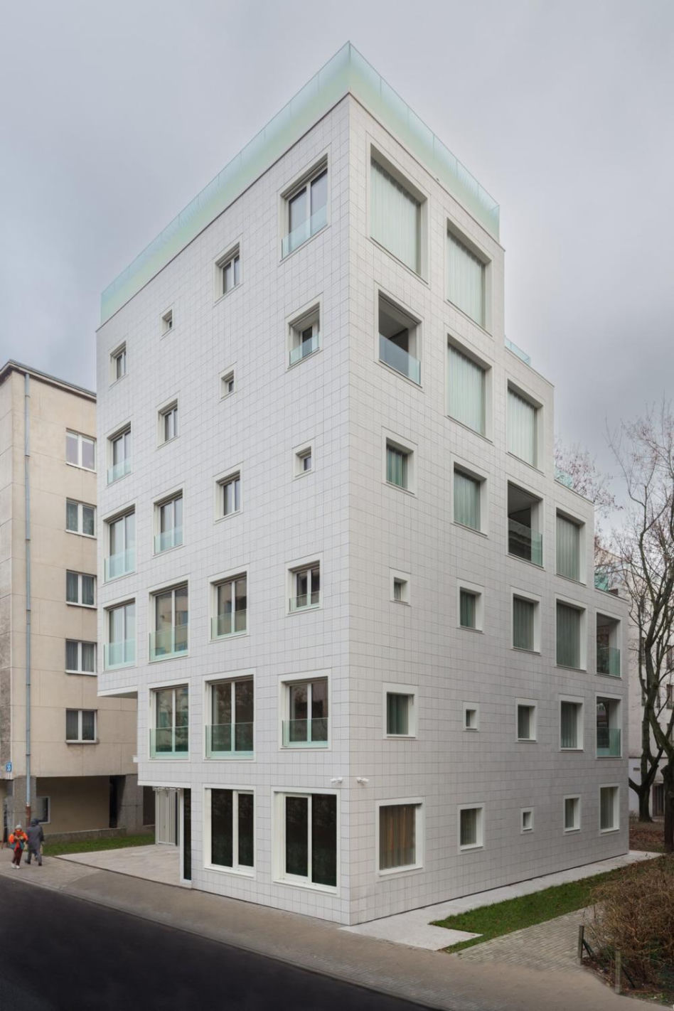Budynek wielorodzinny La Scala w Warszawie, proj. POLE Architekci