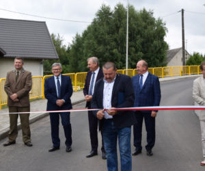 Gmina Iława: Oddanie do użytku drogi Dół-Ławice