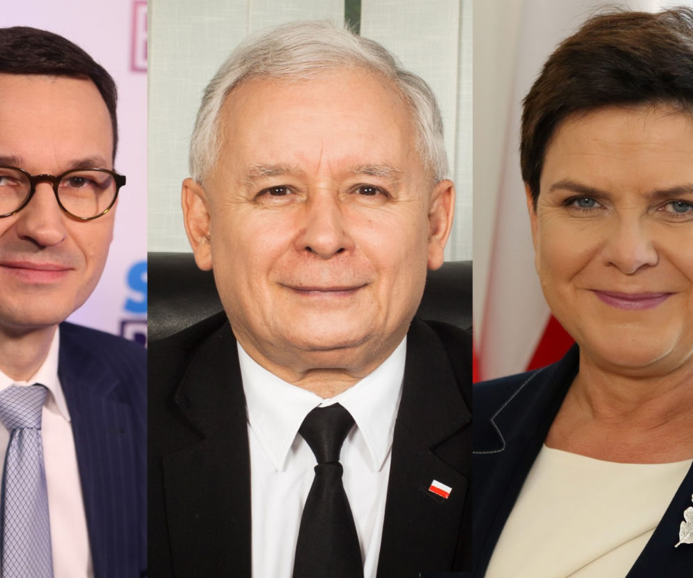Mateusz Morawiecki, Jarosław Kaczyński, Beata Szydło