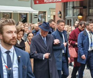 Król Szwecji Karol XVI Gustaw oraz królowa Sylwia w Gdańsku