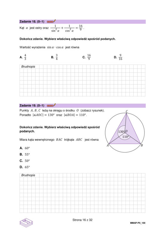 Matura próbna CKE: matematyka