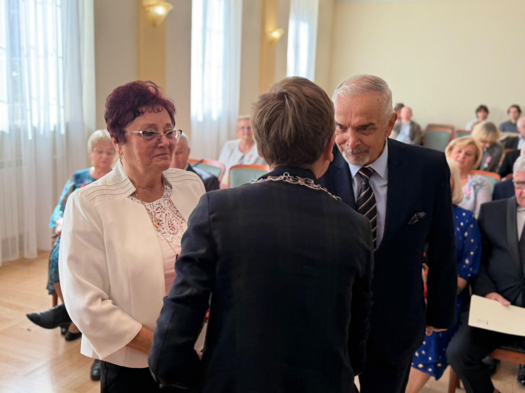 Wyjątkowe medale dla kieleckich jubilatów