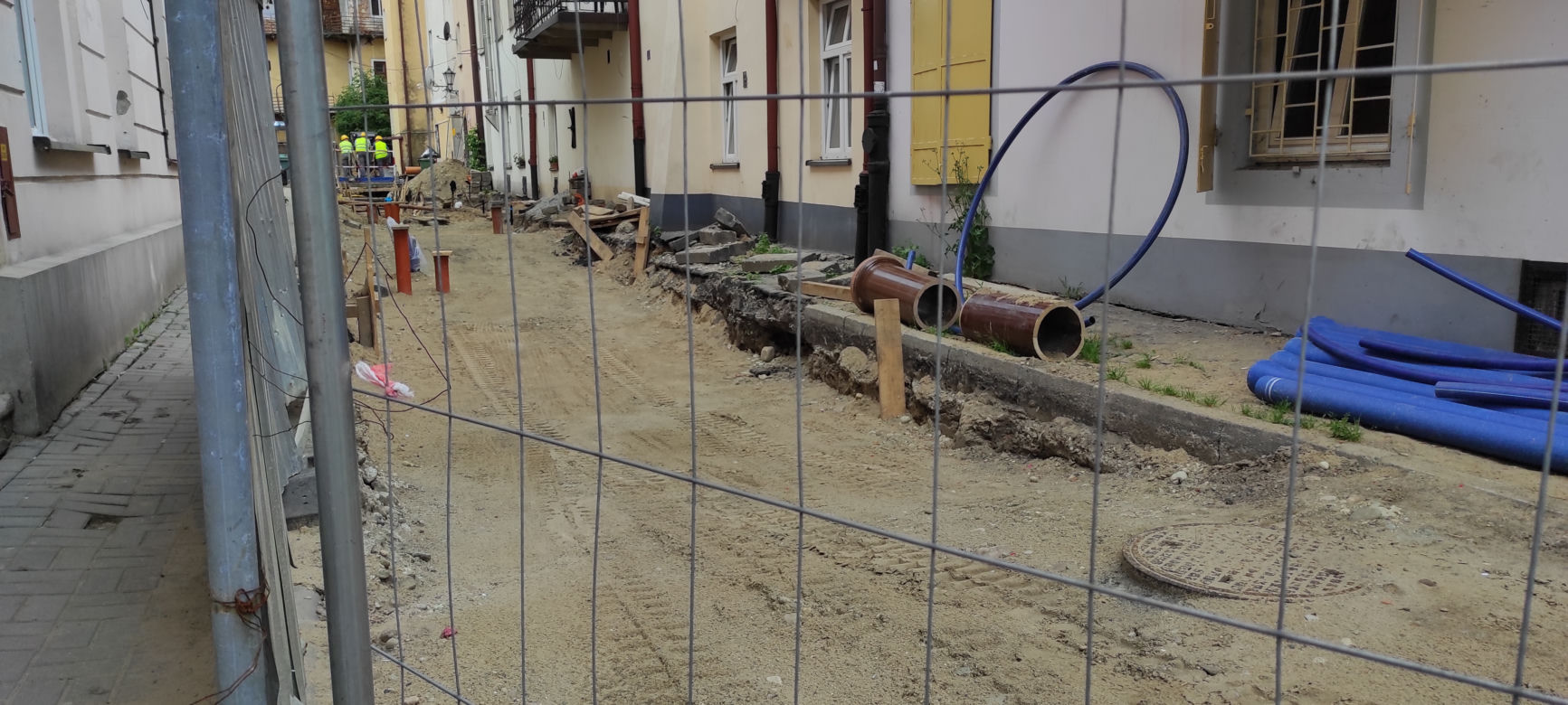 Trwa remont ul. Zakątnej w Tarnowie