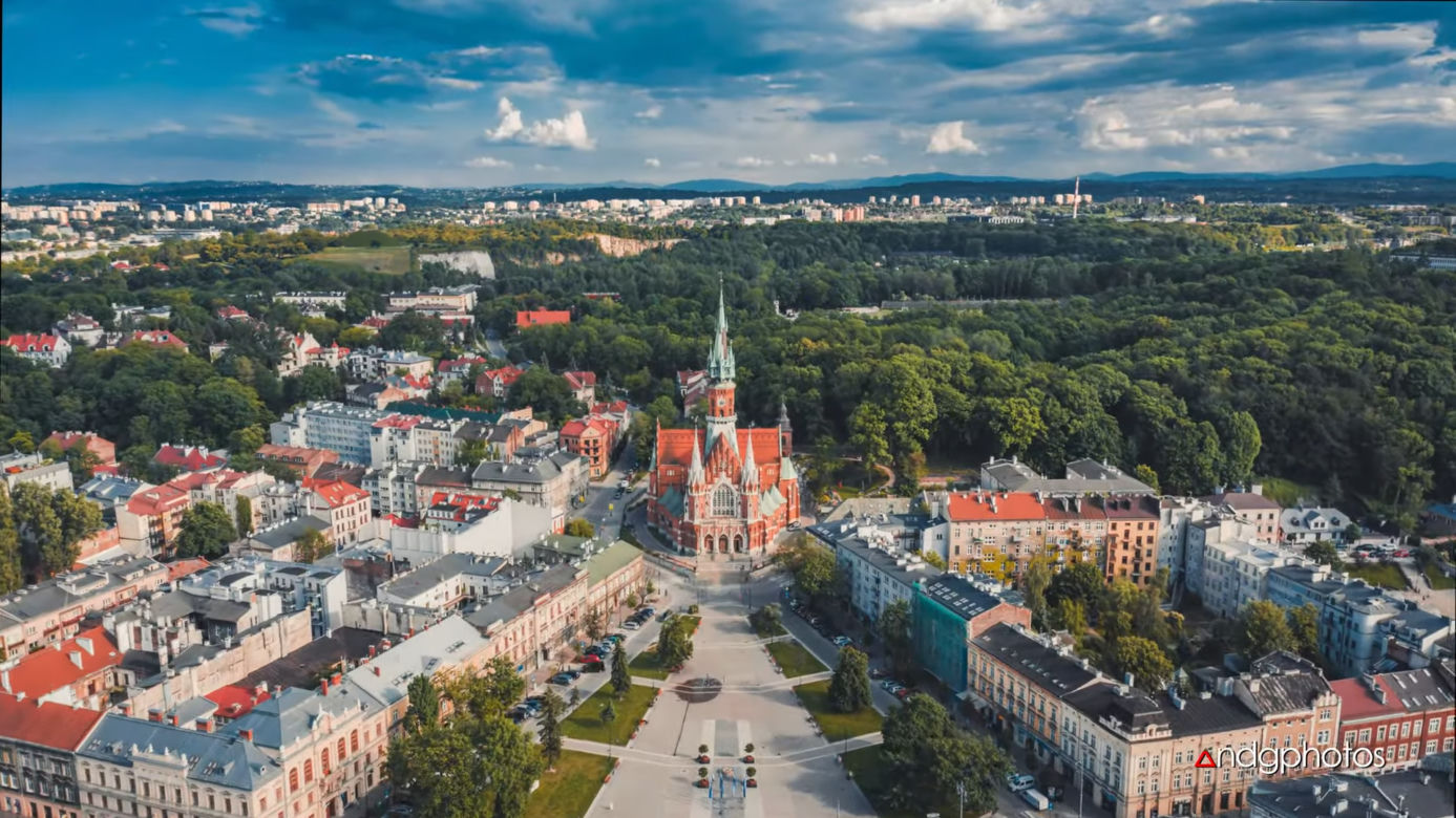 Niesamowite ujęcia Krakowa z drona. Robią ogromne wrażenie!