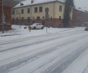 Fatalne warunki na drogach w Bydgoszczy