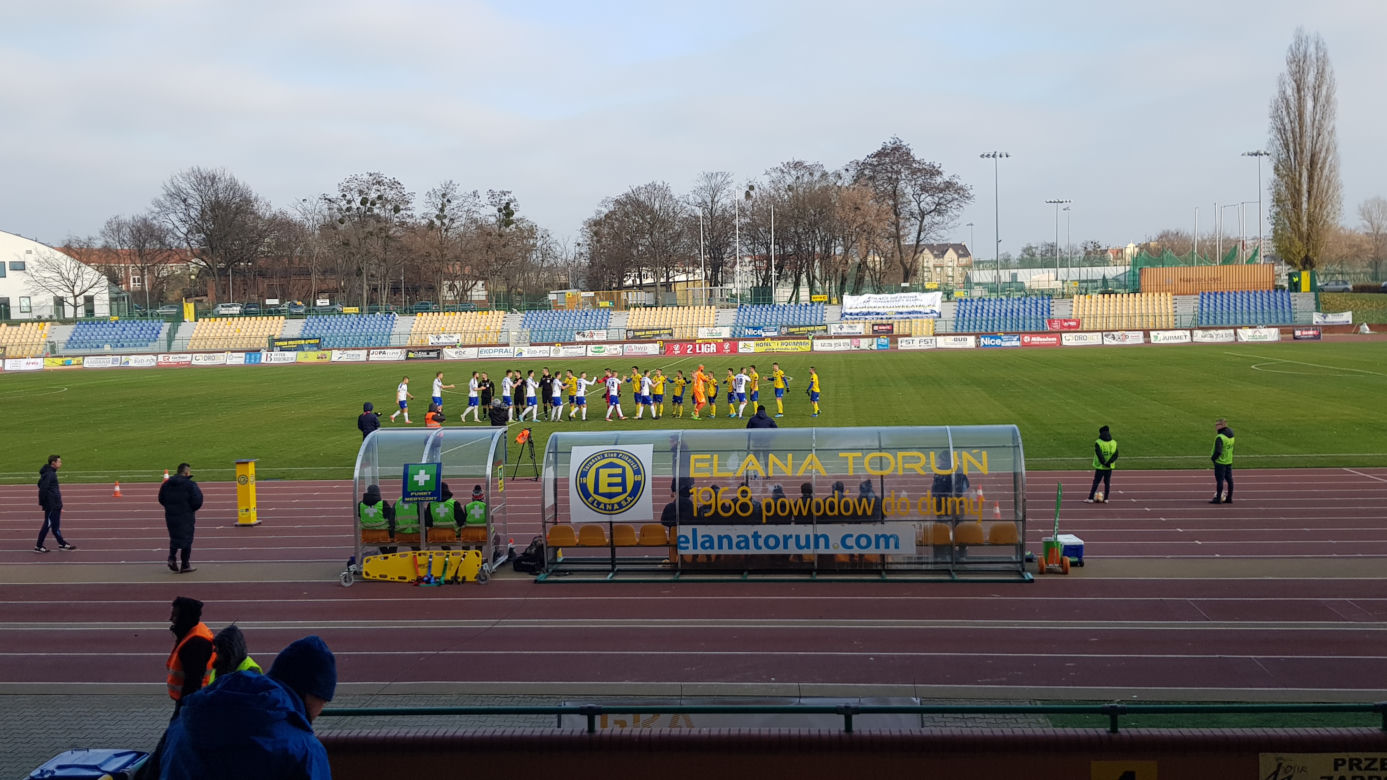 Elana Toruń - Błekitni Stargard, zdjęcia ze Stadionu Miejskiego im. Grzegorza Duneckiego