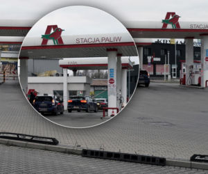 Dramatyczna pomyłka na stacji benzynowej. Auto pana Sławomira stanęło po 600 metrach