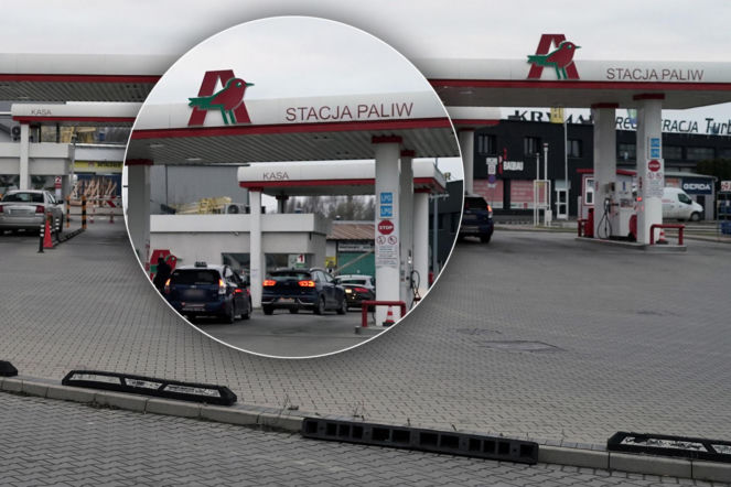 Dramatyczna pomyłka na stacji benzynowej. Auto pana Sławomira stanęło po 600 metrach