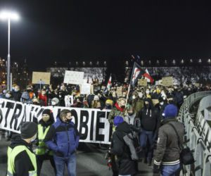 Antyrządowe protesty we Wrocławiu