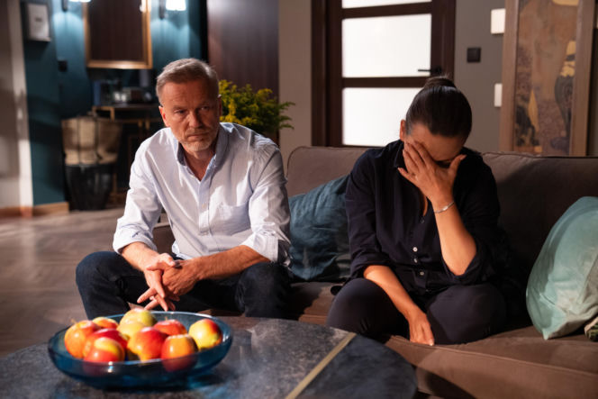 M jak miłość odc. 1898. Andrzej Budzyński (Krystian Wieczorek), Magda (Anna Mucha)