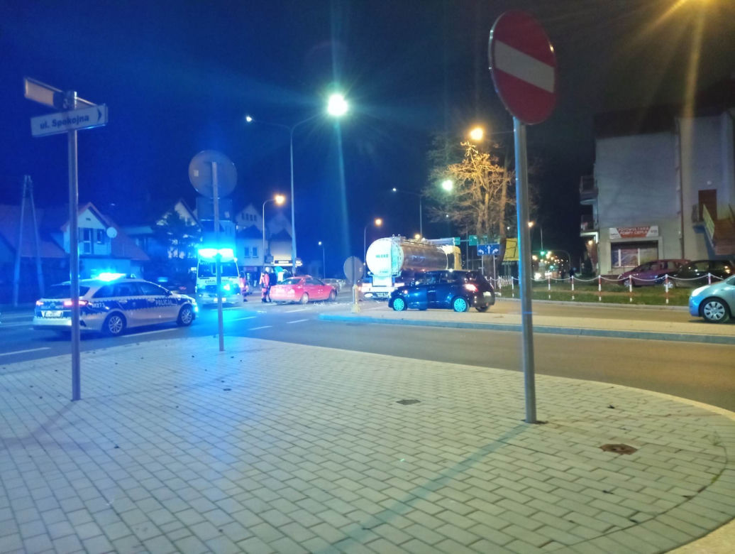 Łomża. Sprawca wypadku na Wojska Polskiego był pijany!