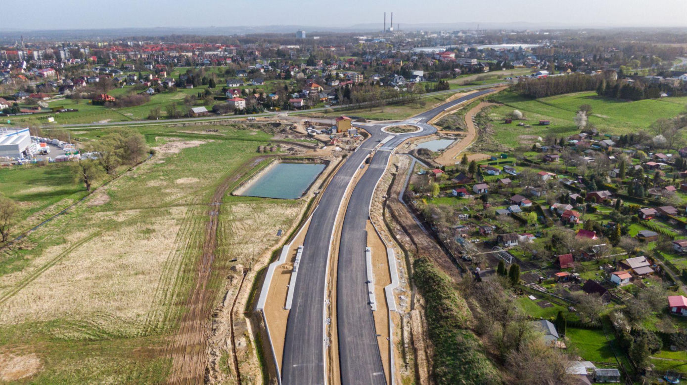 Budowa obwodnicy Oświęcimia - kwiecień 2024