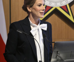 Marta Nawrocka nazwała pielęgniarki aniołami