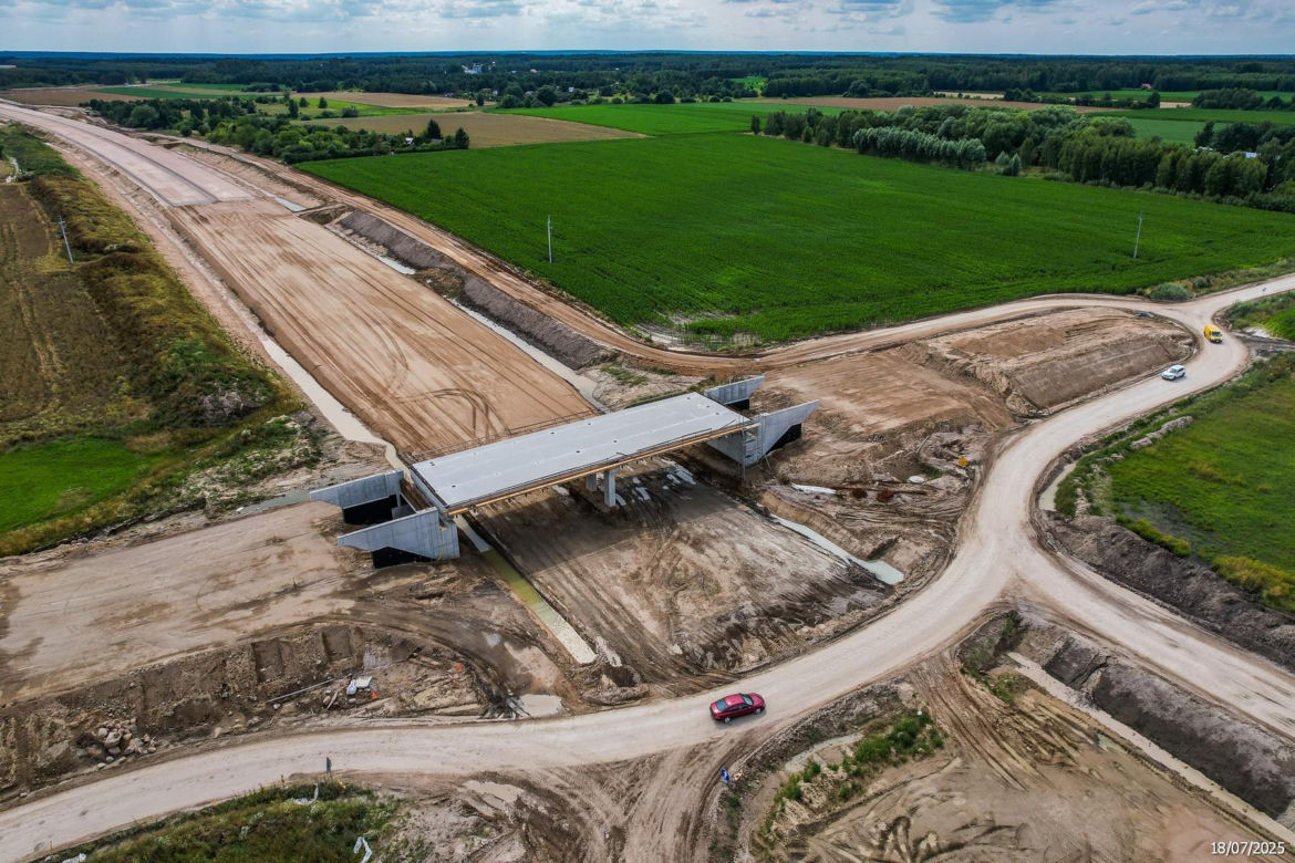 Budowa S-19 Malewice - Chlebczyn i nowego mostu na Bugu