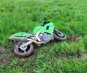 Policjant z iławskiej grupy SPEED dogonił motocyklistę ... na rowerze!