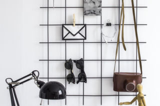 Organizer na ścianę nad biurkiem DIY: kratka przypominajka MUST HAVE blogerów!