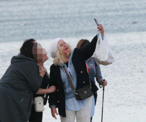 Morsy dorwały Joannę Kurowską na plaży