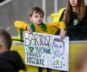 GKS Katowice - Lechia Gdańsk: Zdjęcia kibiców i zawodników z meczu 25. kolejki PKO BP Ekstraklasy