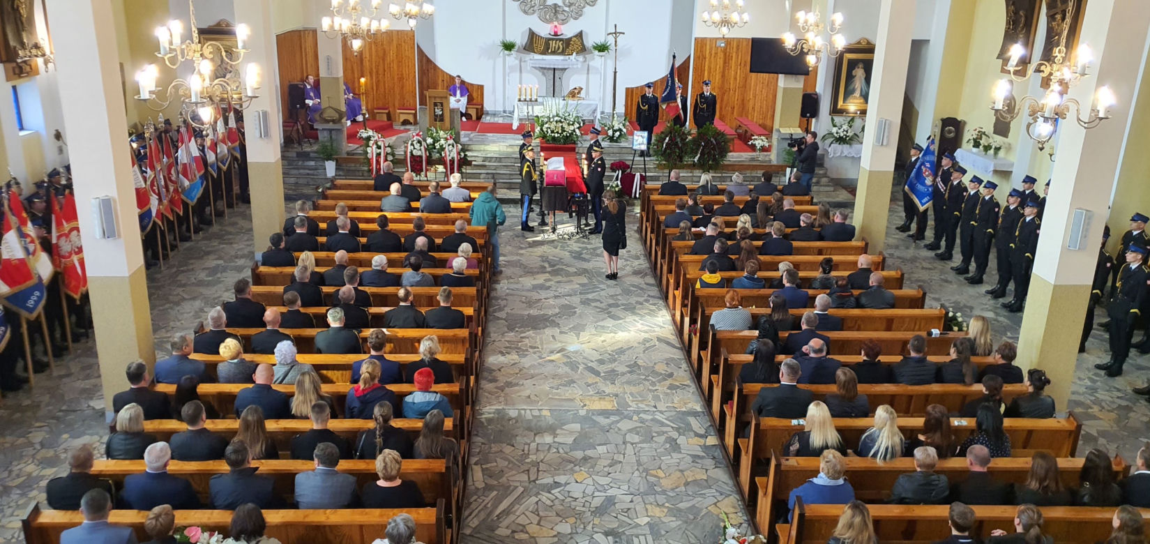 Pogrzeb 36-letniego strażaka z Grudziądza [ZDJĘCIA]
