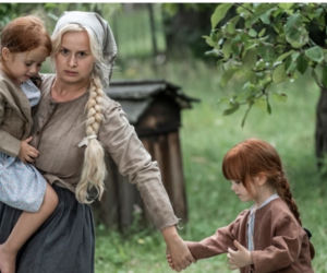 Stulecie Winnych odc. 3. Andzia (Barbara Wypych), Mania (Aleksandra Kołacz), Ania (Oliwia Trachimowicz)