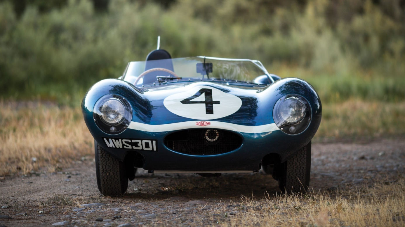 Jaguar D-Type, zwycięzca wyścigu 24h Le Mans z 1956 roku