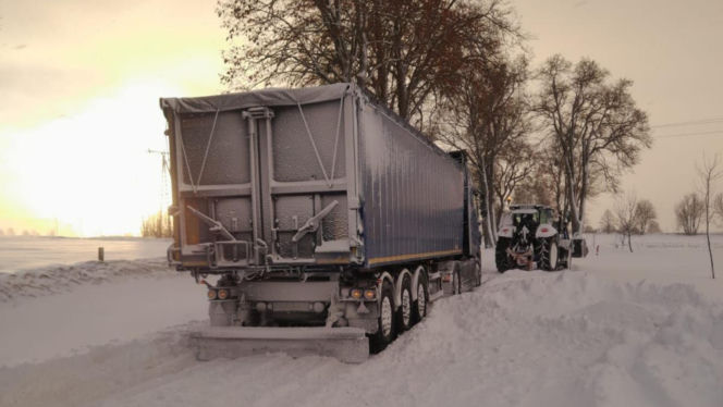 Zima sparaliżowała S7