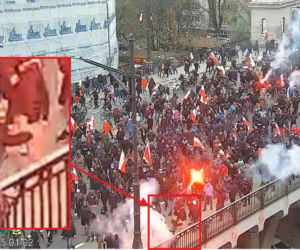 To ONI mogli podpalić mieszkanie na Marszu Niepodległości