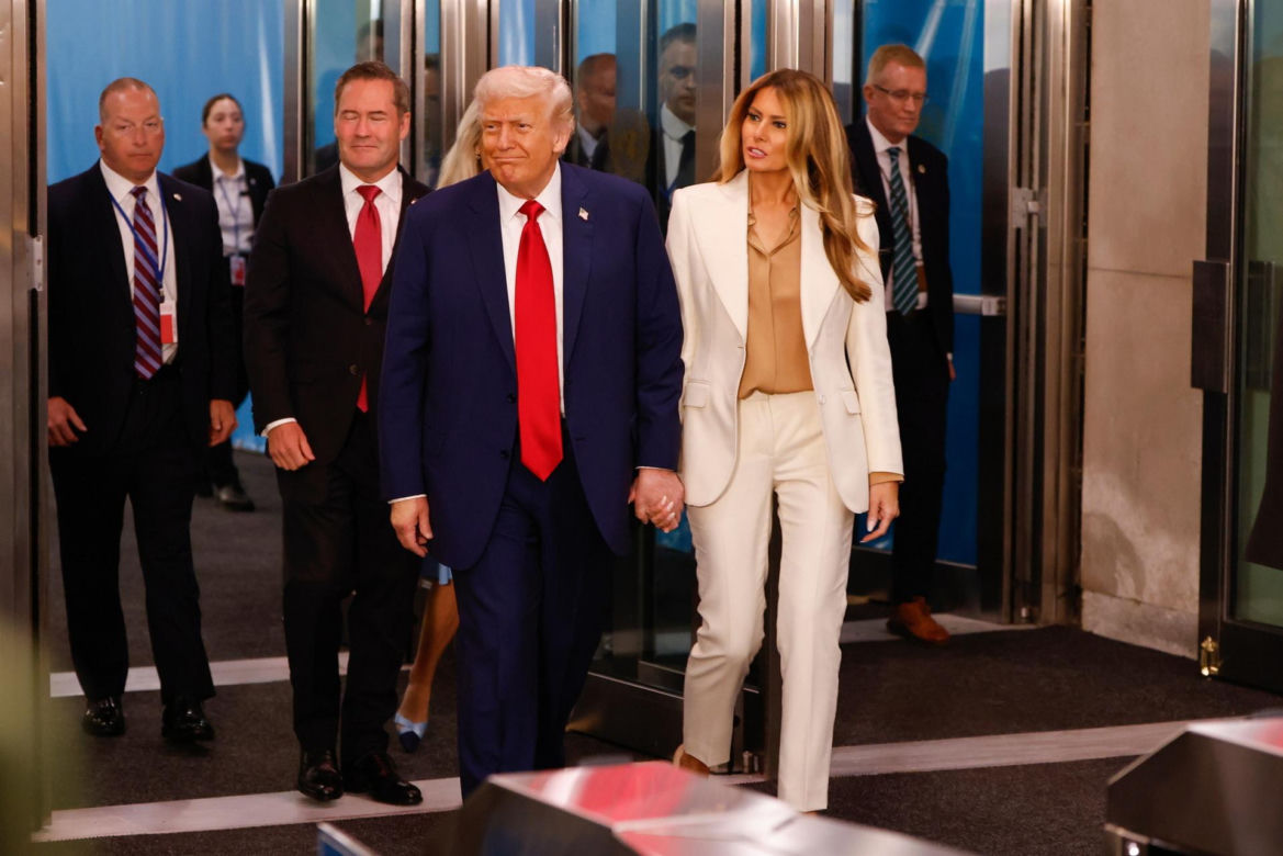 Melania Trump zadała szyku w ONZ