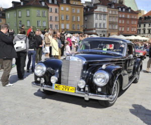 Parada Mercedesów w Warszawie 